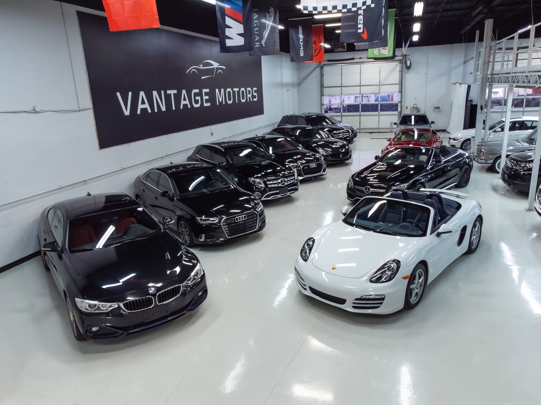 Vantage Motors showroom